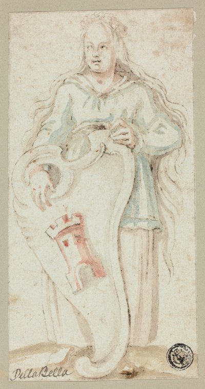 Svatá Barbora od Unknown artist