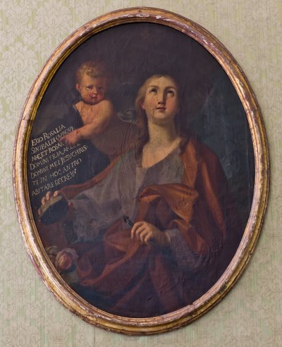 Svatá Rozálie od Unknown artist