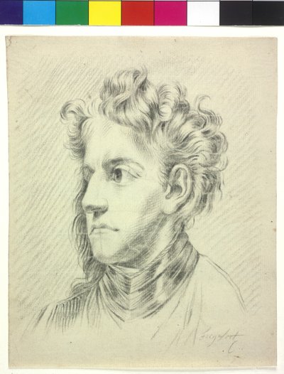 Ramenní popruh Obrázek mladého muže od Unknown artist
