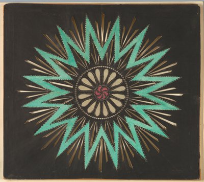 Šestnácticípá hvězda od Unknown artist