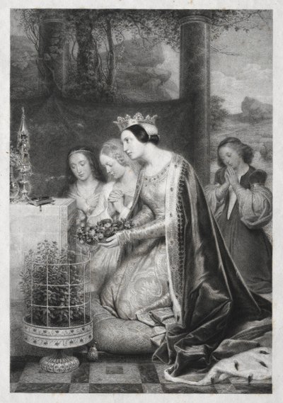 Svatá Amélie, královna uherská od Unknown artist