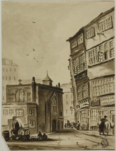Kaple svatého Tomáše Newcastle od Unknown artist