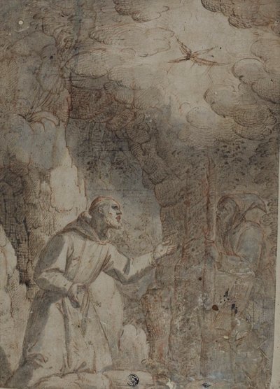 Stigmatizace svatého Františka z Assisi od Unknown artist