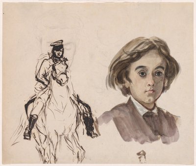 Studijní list od Unknown artist