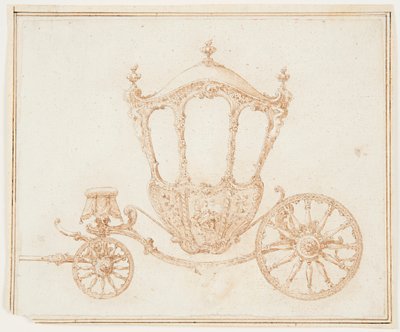 Studium trenéra od Unknown artist