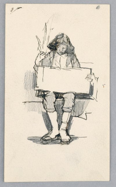 Studie mladého chlapce od Unknown artist