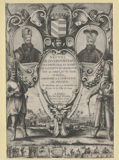 Turecký sultán Murat IV (tisk) od Unknown artist