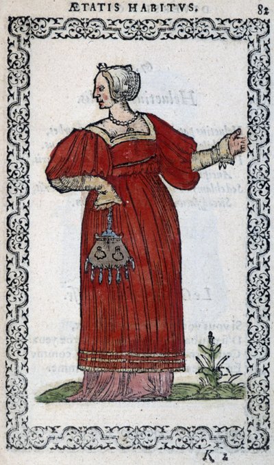 Švýcarská žena - v „“Habits et effigies”” od Jeana Sulperiuse od Unknown artist
