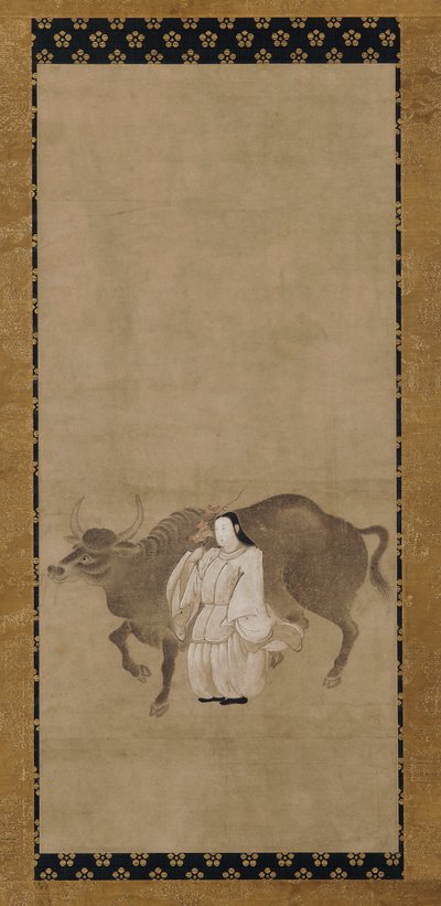 Tenjin (Sugawara no Michizane) S plánem x od Unknown artist