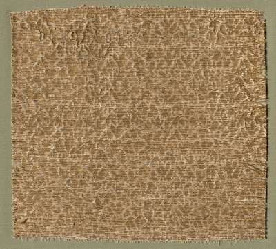 Textil s drobnými lístky od Unknown artist