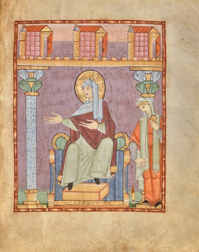 Zvěstování, Panna Maria od Unknown artist