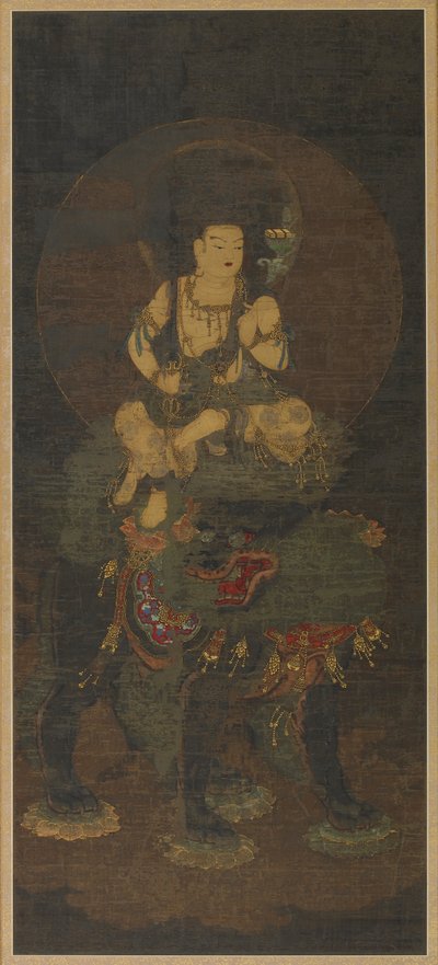 Bódhisattva Monju od Unknown artist