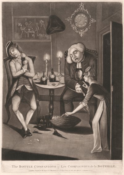 Společníci lahví od Unknown artist