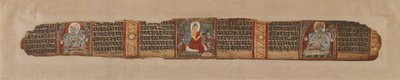 Buddha rozdává med z rukopisu Pradžňapáramity od Unknown artist