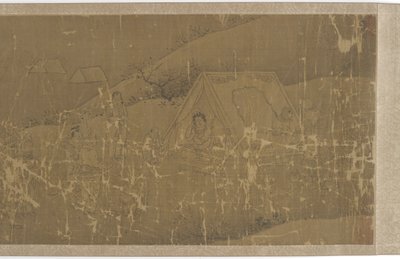 Zajetí Cai Wenji (čtyři scény) od Unknown artist