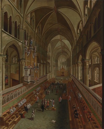 Sbor, Canterburská katedrála od Unknown artist