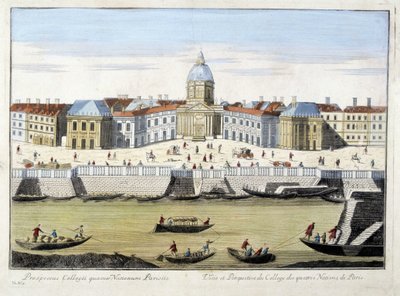 Vysoká škola čtyř národů - rytina od Unknown artist