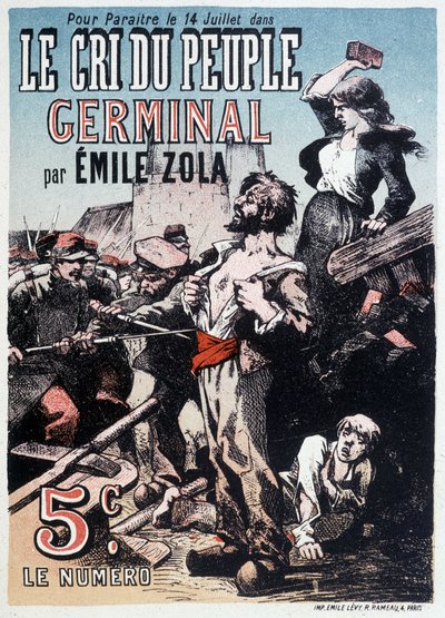 Cree of the Germinal People od Emile Zoly, kolem roku 1890 od Unknown artist