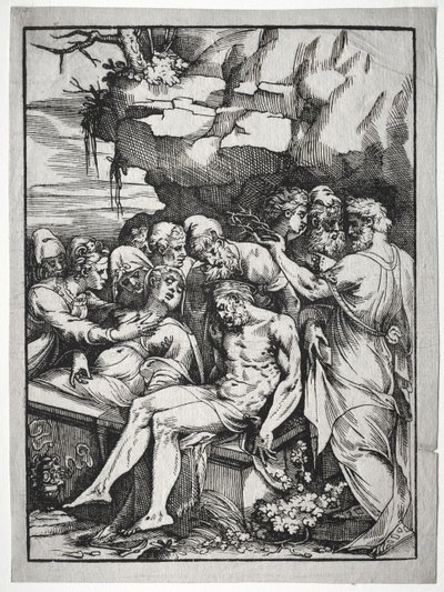 Pohřeb od Unknown artist