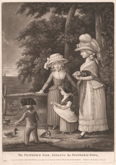 Pernatá pouť, Krmení pernaté drůbeže od Unknown artist