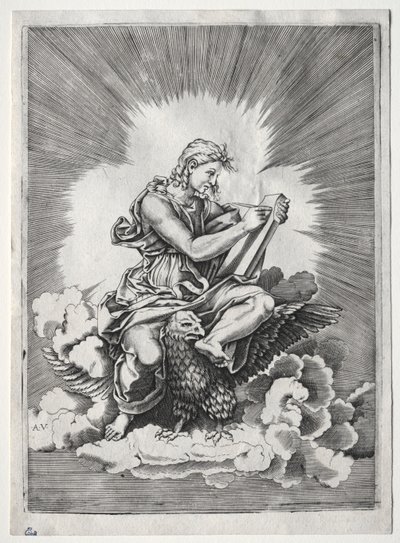 Čtyři evangelisté: sv. Jan od Unknown artist