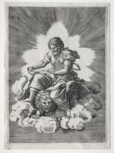Čtyři evangelisté: Svatý Marek od Unknown artist
