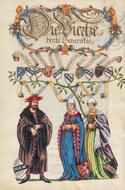 Čtrnáctá generace, Wilhelm Derrer od Unknown artist