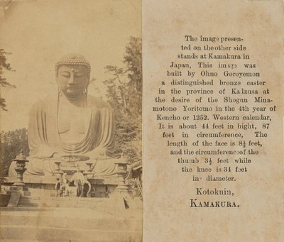 [Buddha z Kamakury] od Unknown artist