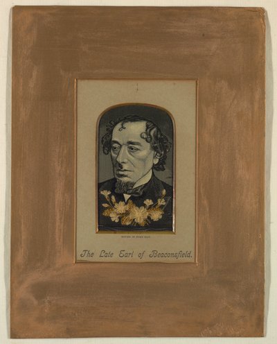 Zesnulý hrabě z Beaconsfield od Unknown artist