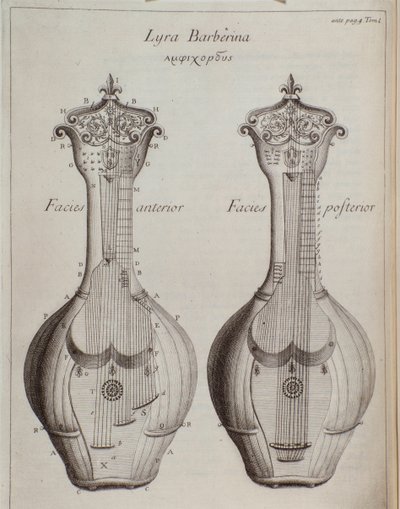 Lyra Barberina (rytina od Unknown artist