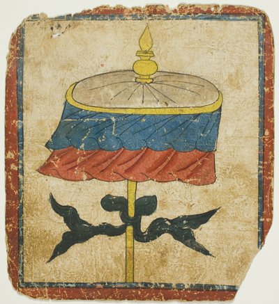 Slunečník (chatra), ze sady zasvěcovacích karet (Tsakali) od Unknown artist
