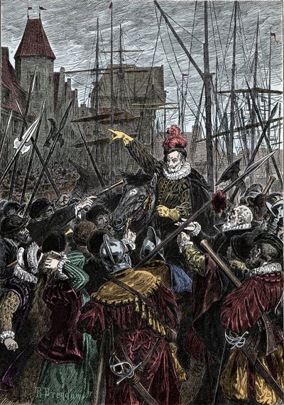 Princ Oranžský v Toulouse - Princ William III z Orange Nassau (1650-1702), král Anglie v Toulouse (Francie) od Unknown artist