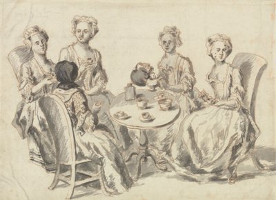 Čajový dýchánek od Unknown artist
