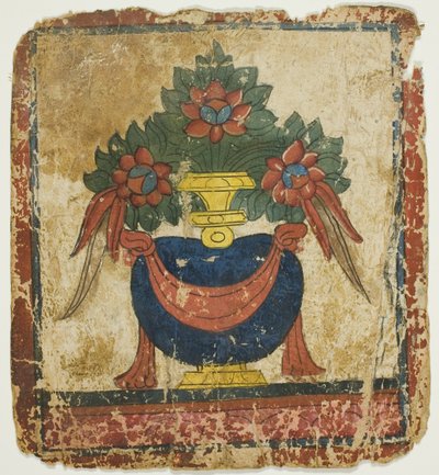 Váza s pokladem (Bumpa), ze sady zasvěcovacích karet (Tsakali) od Unknown artist