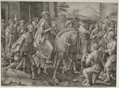 Triumf Mordecai od Unknown artist