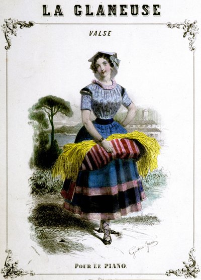 Gleaneuse, valčík pro klavír. od Unknown artist