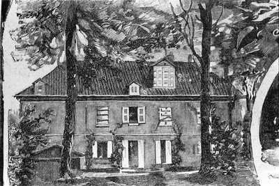 Dům George Sandové (Aurore Dupin, Baronne Dudevant) (1804-1876) v Nohant-Vic (Nohant Vic) (36). od Unknown artist