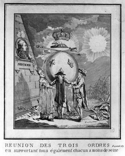 Setkání tří řádů, 4. srpna od Unknown artist