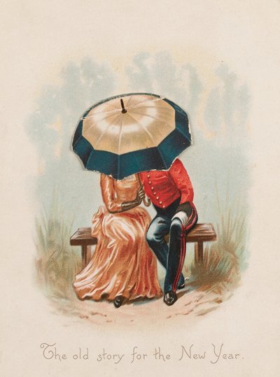 „Starý příběh na Nový rok“, novoroční přání od Unknown artist