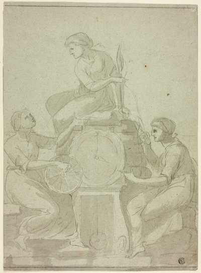 Tři osudy (Design for Clock) od Unknown artist