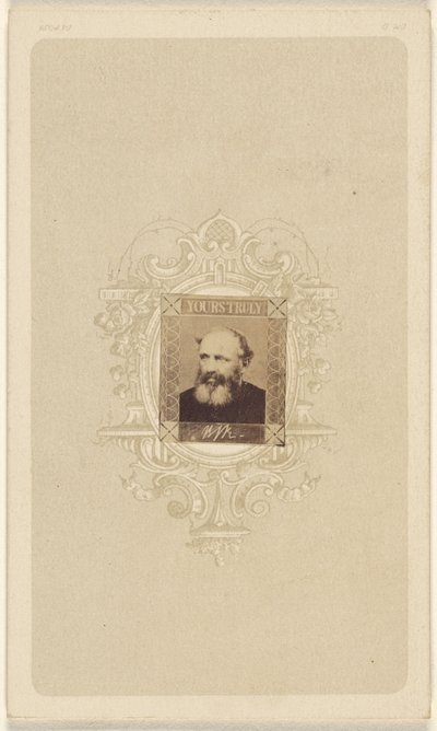 [Neznámý plešatý muž s prošedivělými plnovousy] od Unknown artist
