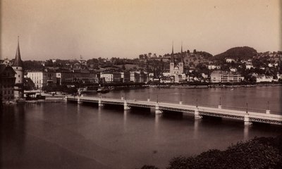 Bez názvu (Most s městem v dálce) od Unknown artist