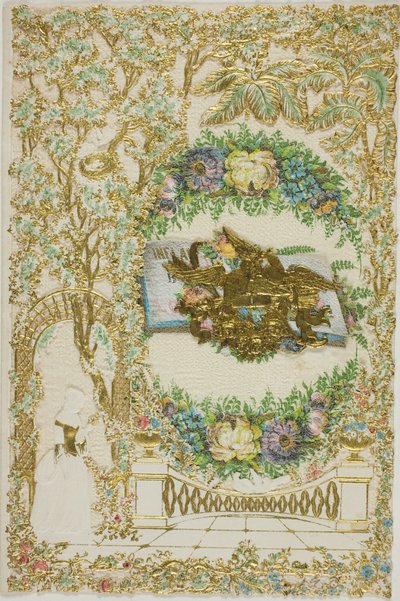 Valentine bez názvu (Žena v zahradě) od Unknown artist