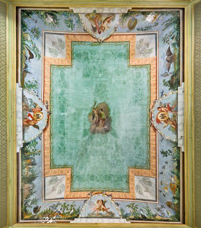 Vault of the Bird Room (freska) od Unknown artist