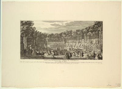 Versailles, Groves of the Garden, Ballroom od Unknown artist