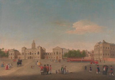 Pohled na Horse Guards a Whitehall od Unknown artist