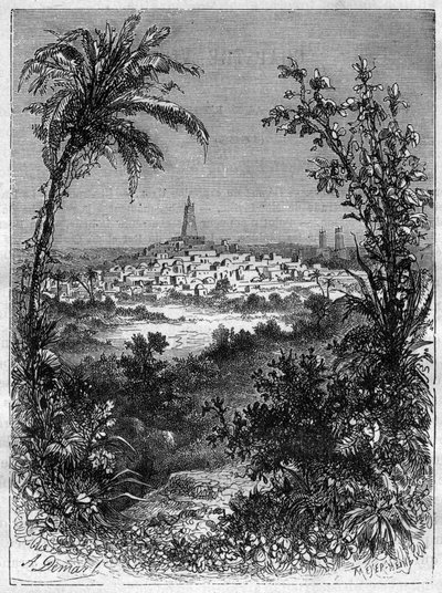 Pohled na Timbuktu od Unknown artist