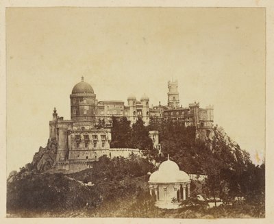 [Pohled na Palácio da Pena, Portugalsko] od Unknown artist