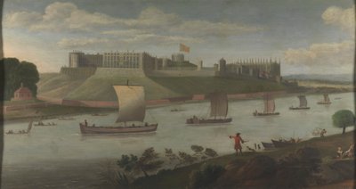 Hrad Windsor z Buckinghamshire Bank od Unknown artist