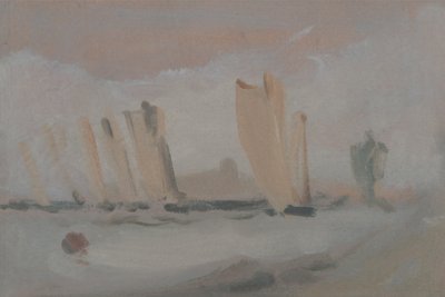 Závody jachet na Solentu od Unknown artist